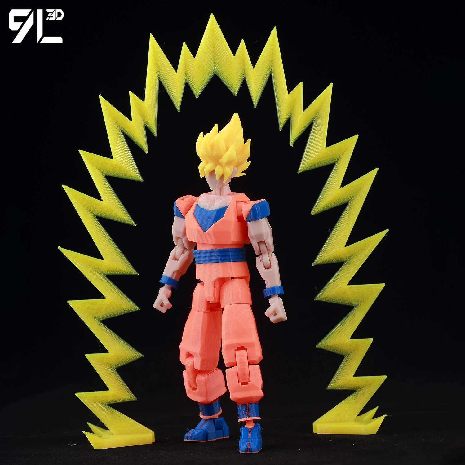 9L3D печатные персонажи аниме Lucky Dummy 13, фигурки Dragon Ball Son Goku, многошарнирный подвижный манекен, игрушки-манекен