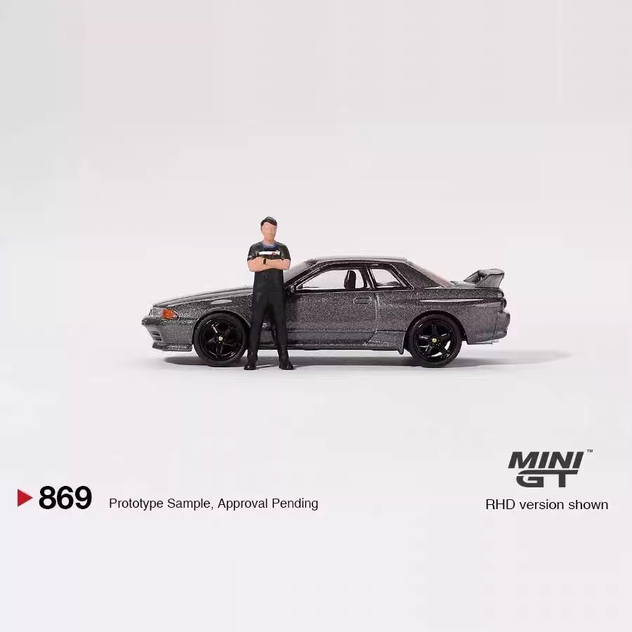MINIGT TSM 1:64 869 Souvenir Skyline R32 Mobil Model Diecast