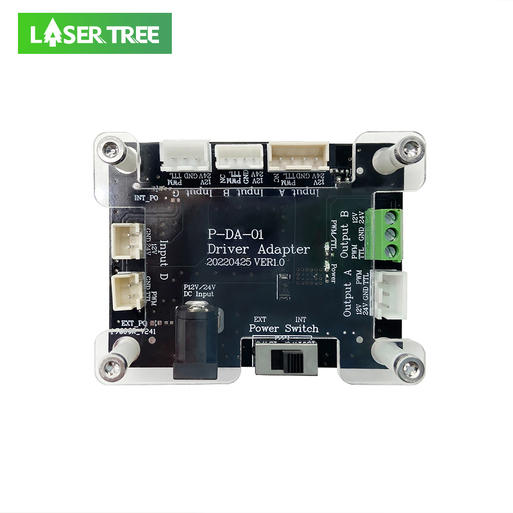 LASER TREE 20W 40W 80W Schnittstelle Treiber Adapter Board Transfer Board für Laser Graveur Kopf Laser Modul Holzbearbeitung Werkzeuge