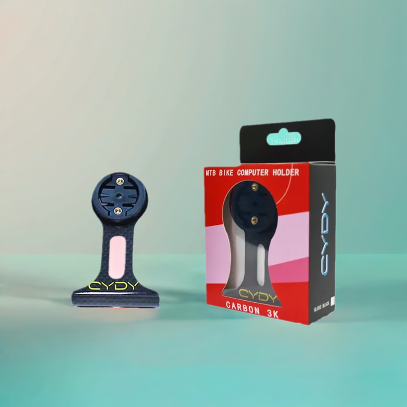 Подставка для велокомпьютеров CYDY из карбона 3K для Garmin, Bryton, Wahoo, Magene, XOSS, IGP Edge, Road Bicycle Handle Fiber Stand