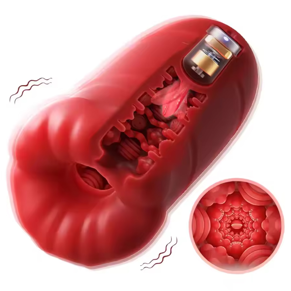 Copo masturbador masculino automático para homens língua lambendo vibrador pênis trainer exercitador vagina bomba de vácuo brinquedos sexuais para adultos