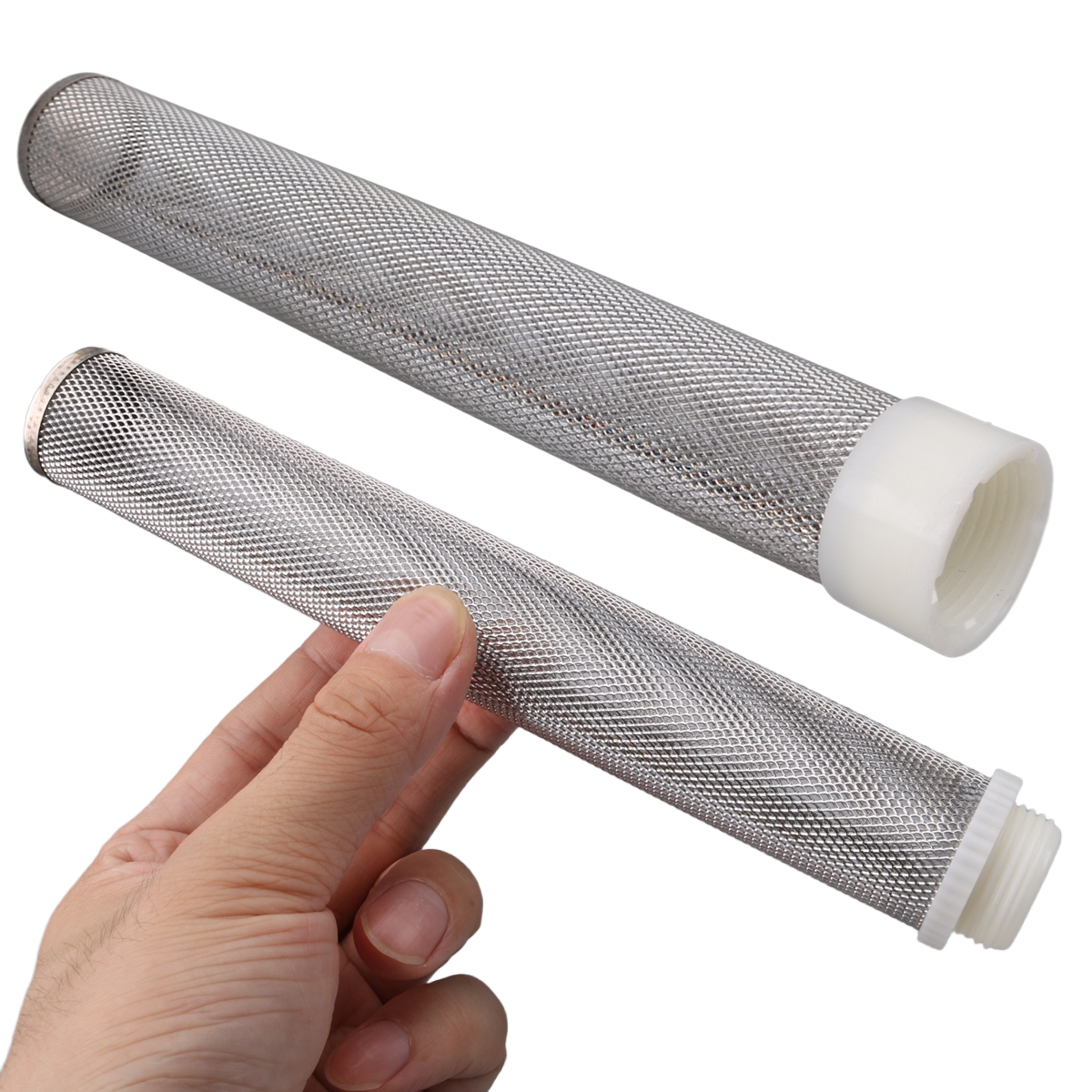 1/2 "~ 2" Gewinde Erweiterte 304 Edelstahl Filter Bildschirm Garten Bewässerung Schlauch Filter Aquarium Aquarium wasserpumpe Filter
