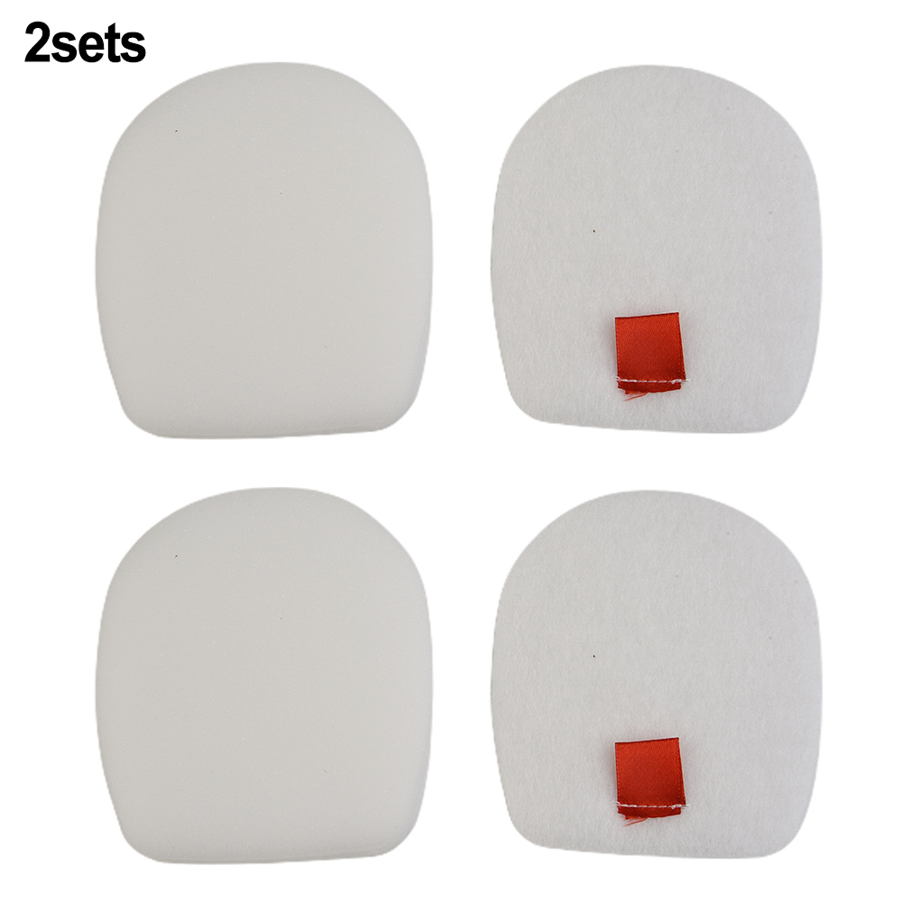 2 Pcs Set Vacuum Cleaner Filters for SHARK IZ201 IZ251 Anti Hair Wrap Cordless Foam Felt Vac Spare Parts Accessories