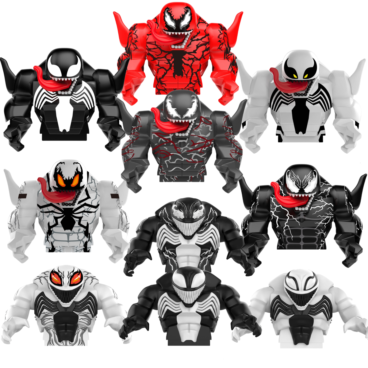 Disney Building Blocks มินิรุ่นตัวเลข Big Goblin Spiderman Iron Man Venom Captain Hawk Deadpool Technic เกราะเมืองของขวัญของเล่น