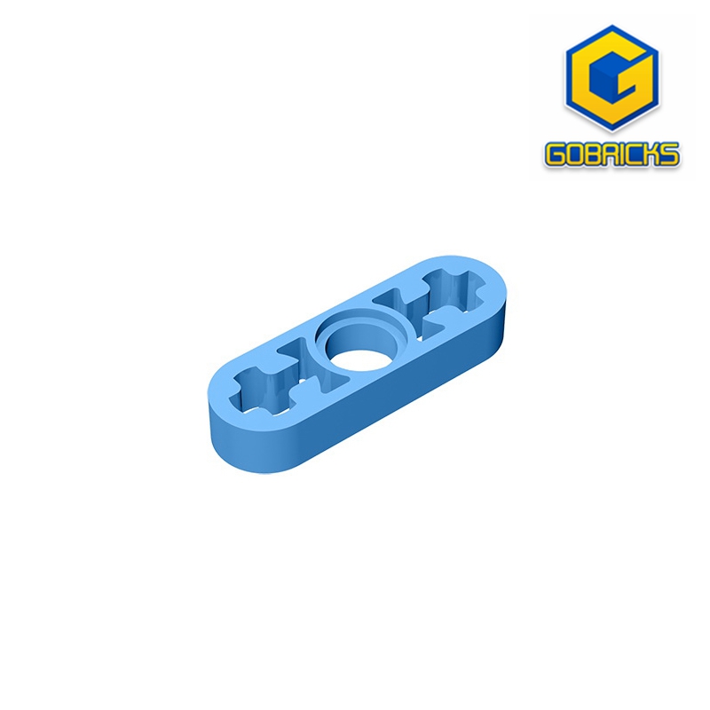 Gobricks GDS-689 Tecnico Liftarm Sottile 1 x 3 - Fori per Asse compatibili con i giocattoli per bambini LEGO 6632