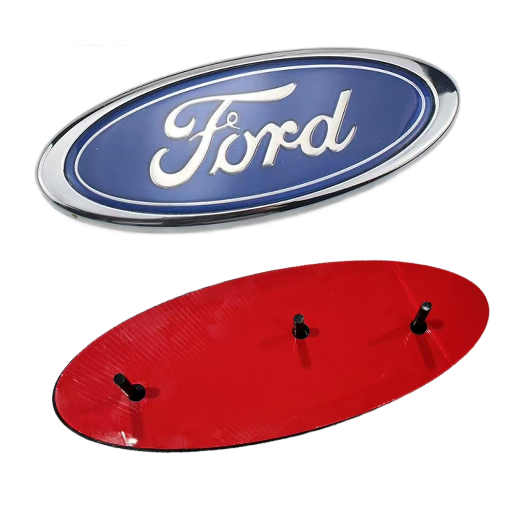 9 pulgadas 23x9 para Ford F150 F250 F350 Edge Explorer emblema de rejilla delantera insignia logo emblema del maletero pegatina Accesorios