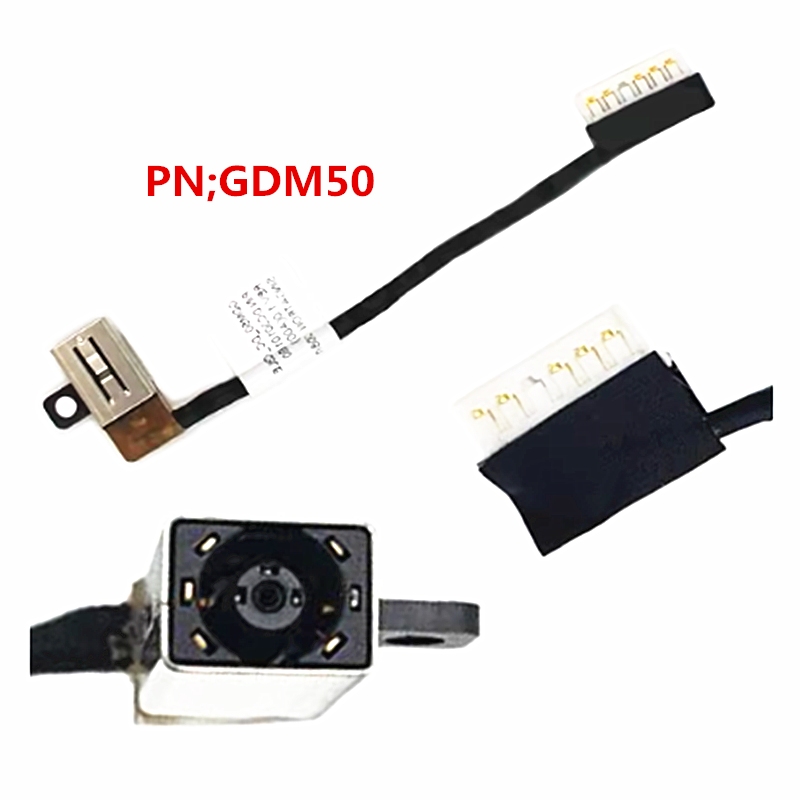 NUOVO DC Jack Spina di Alimentazione nel Cavo della Porta di Ricarica per Dell INSPIRON 15 3515 3510 3520 3521 3525 GDM50 DC 301017 H00 0231X7 CC 301018100