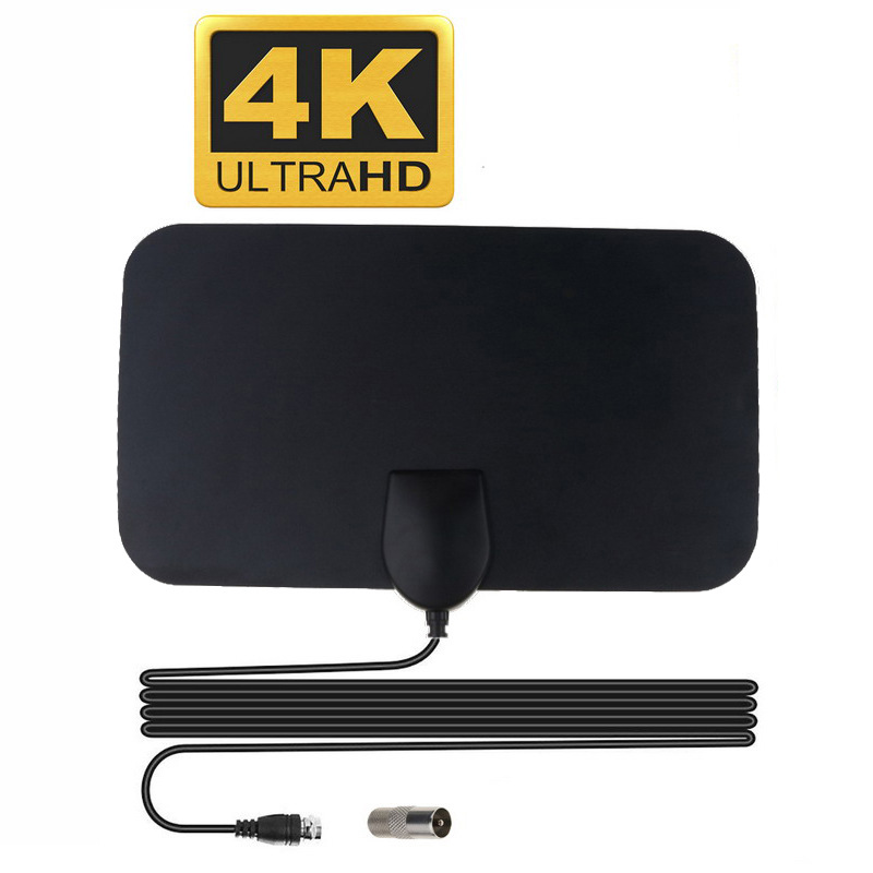 Nouvelle antenne de télévision intérieure Mini antenne de télévision numérique HD antenne d'onde de terre DVB T2