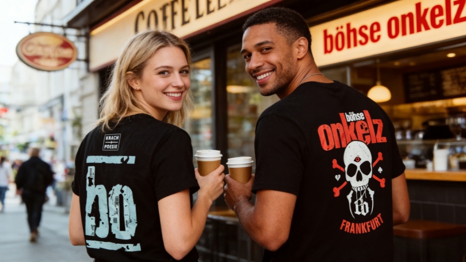 Koszulka Böhse Onkelz World Tour, styl industrialny, hip-hop, casual, bawełna, odzież męska, niemiecka grupa, streetwear, Y2K, krótki rękaw, nowość 2026