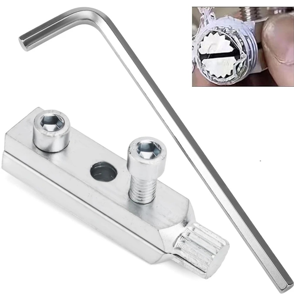 Nueva válvula de ángulo de grifo, herramienta extractora de alambre roto para grifo, válvula angular, herramienta removedora de cables, Kit de reparación de tuberías de agua de grifo portátil