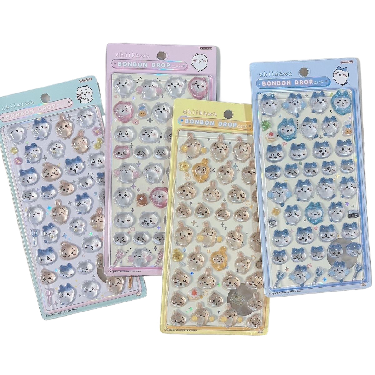 Autocollant 3D Kawaii BB Drop Seal en relief mignon pour DIY, scrapbooking, ordinateur portable, cadeaux de fête, cadeau de Noël ボンボン ドロップシール