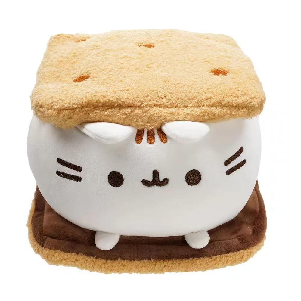 Mignon simulé chat poupée en peluche jouet Anime chat doux décoration de la maison table chambre décoration enfants jouet série accessoires cadeau