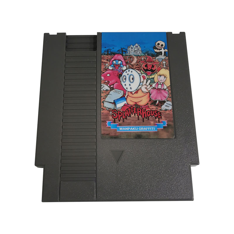 Splatter House – cartouche de jeu pour Console NES, 72 broches, carte unique 8 bits