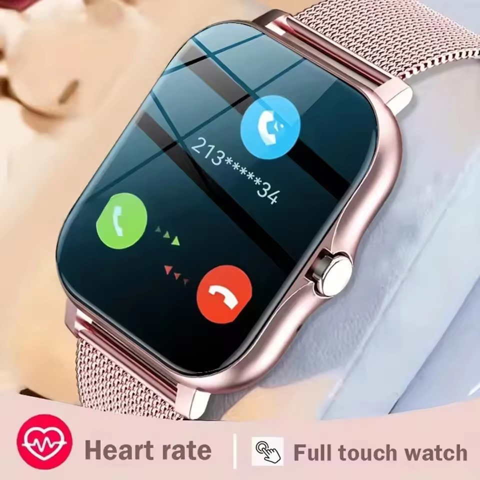 Reloj inteligente para hombres y mujeres, regalo, reloj deportivo para Fitness, llamada Bluetooth, Monitor Digital de ritmo cardíaco, reloj inteligente con seguimiento GPS