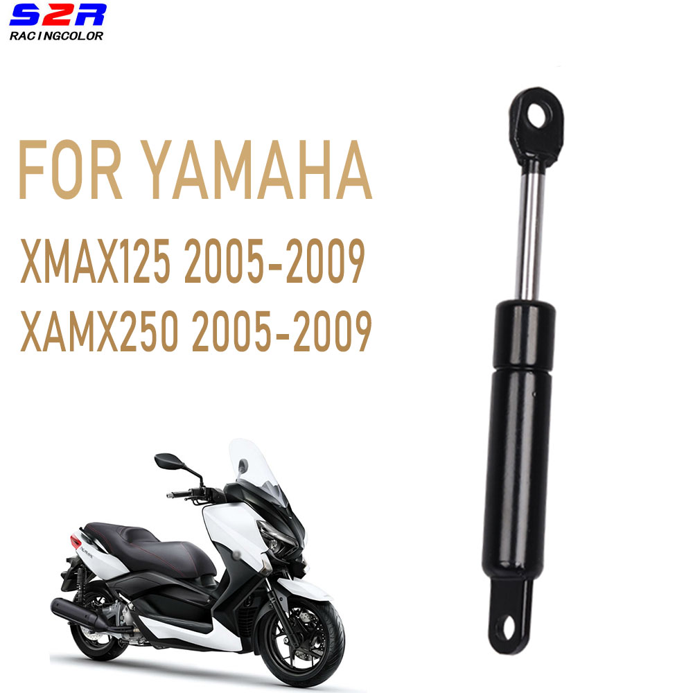 รถจักรยานยนต์ที่นั่งตัวควบคุมแก๊สเสาแรงกระแทก Strut สำหรับ Yamaha XMAX250 XMAX125 X MAX XMAX 250 125 2005 2006 2007 2008 2009