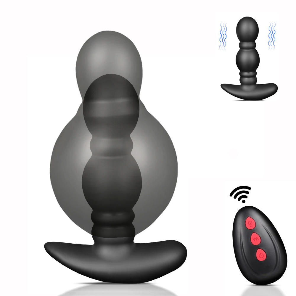Automatische Grote Opblaasbare Anale Butt Plug Dildo Mannelijke Anale Prostaat Massager Vibrerende Anale Seksspeeltjes Voor Volwassen Mannen Vrouwen