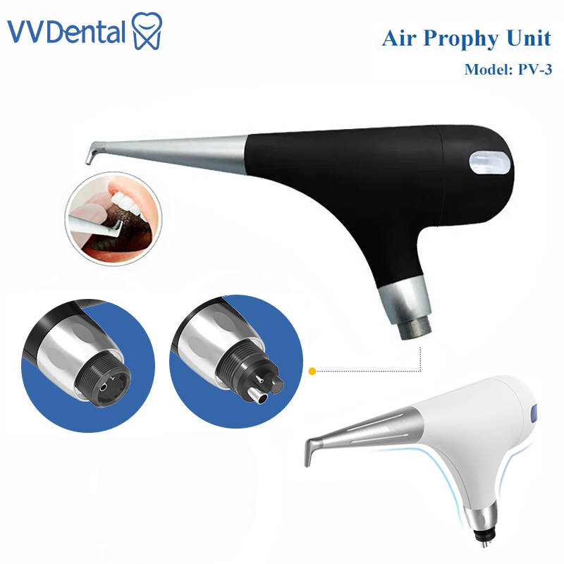 VVDental Dental Air Prophy Einheit Teeh Whitening Spary Polierer Luftstrom Zahnmedizin Odontologia Verwenden Sandstrahlen Pistole Zahnmedizin Werkzeug