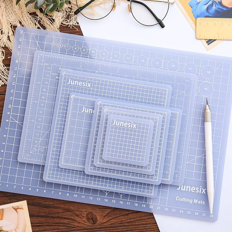 PVC Cutting Mat Durable Patchwork Cut Pad DIY Handmade Tools Self Healing Plate Carving Art Tool Cutting Plate Office Desk Set