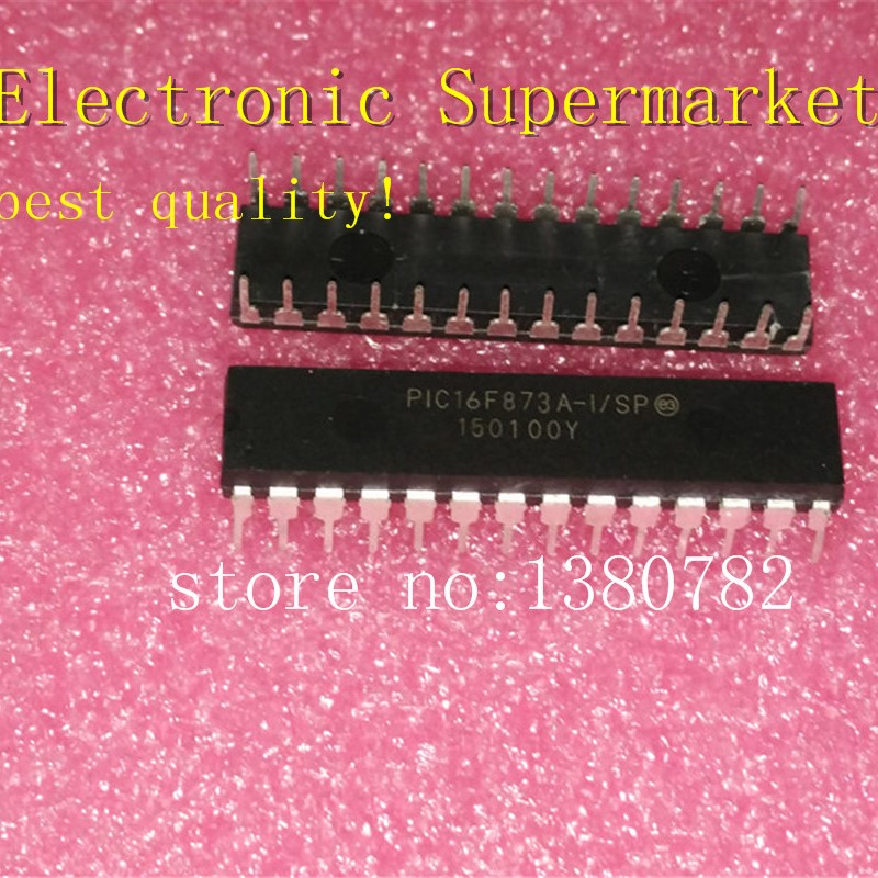 Livraison gratuite, 20 pièces/lots, PIC16F873A-I/SP PIC16F873A DIP-28, 100% nouveau IC Original en Stock!