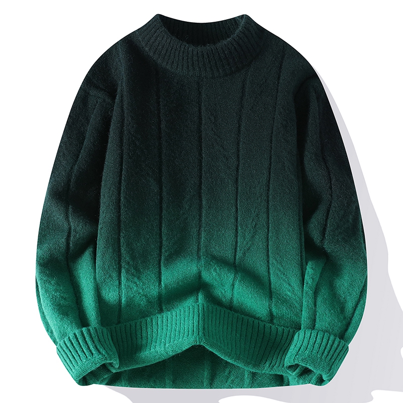 Suéteres de punto a juego para hombre, suéter holgado de manga larga con cuello redondo, jersey de alta calidad para hombre 4XL-M