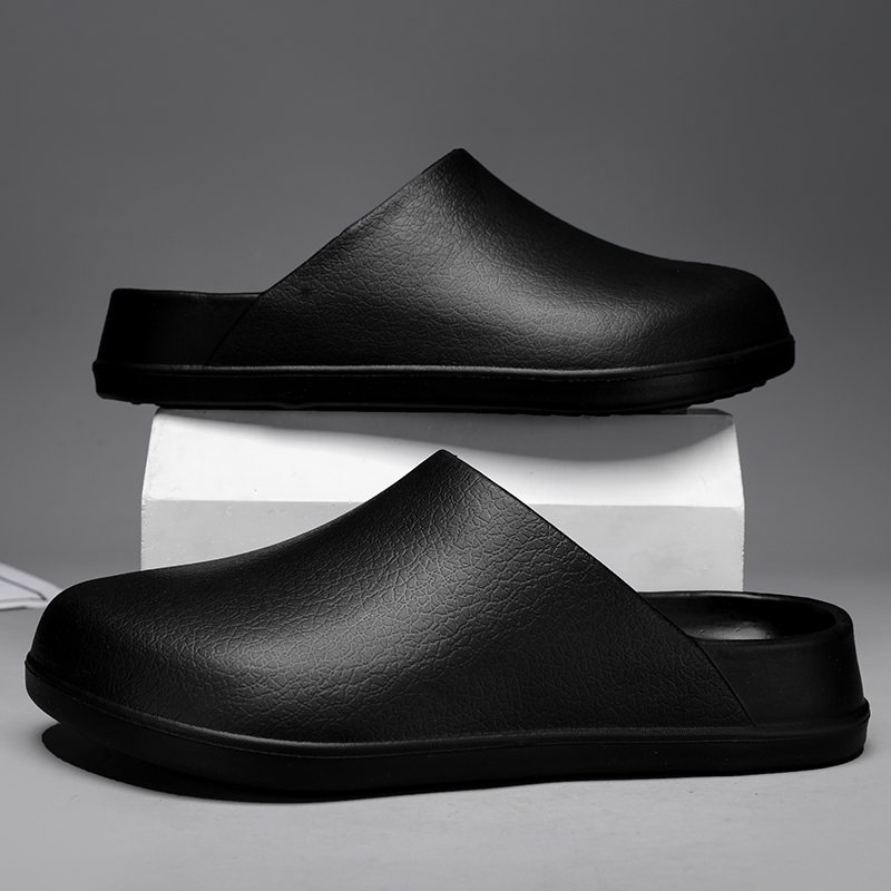 Tamancos masculinos originais, chinelos confortáveis, sandálias de verão, eva, à prova d'água, antiderrapante, sapatos de chef, trabalhadores, sapatos de pesca ao ar livre