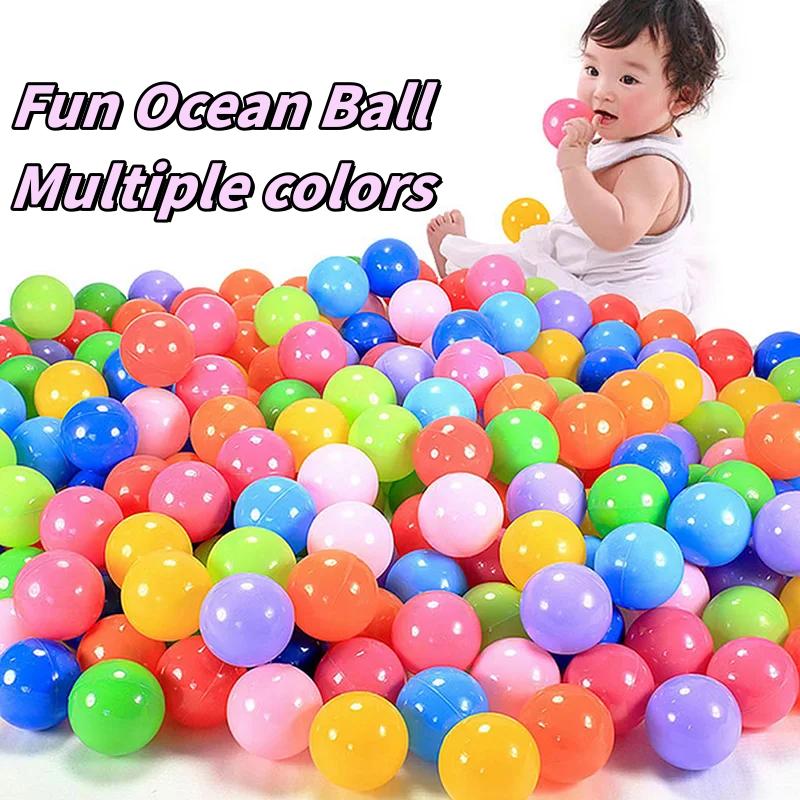 Verdickte Ozean Ball Bobo Ball Baby Indoor Zaun Kinder Outdoor Spielplatz Kunststoff Ball Baby Spielzeug