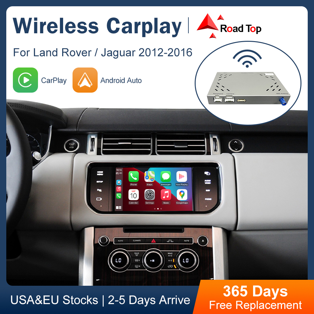 Беспроводной Carplay для Land Rover/Jaguar/Range Rover/Evoque/Discovery 2012-2016 Android Авто Ai DSP интерфейс Mirror Link AirPlay