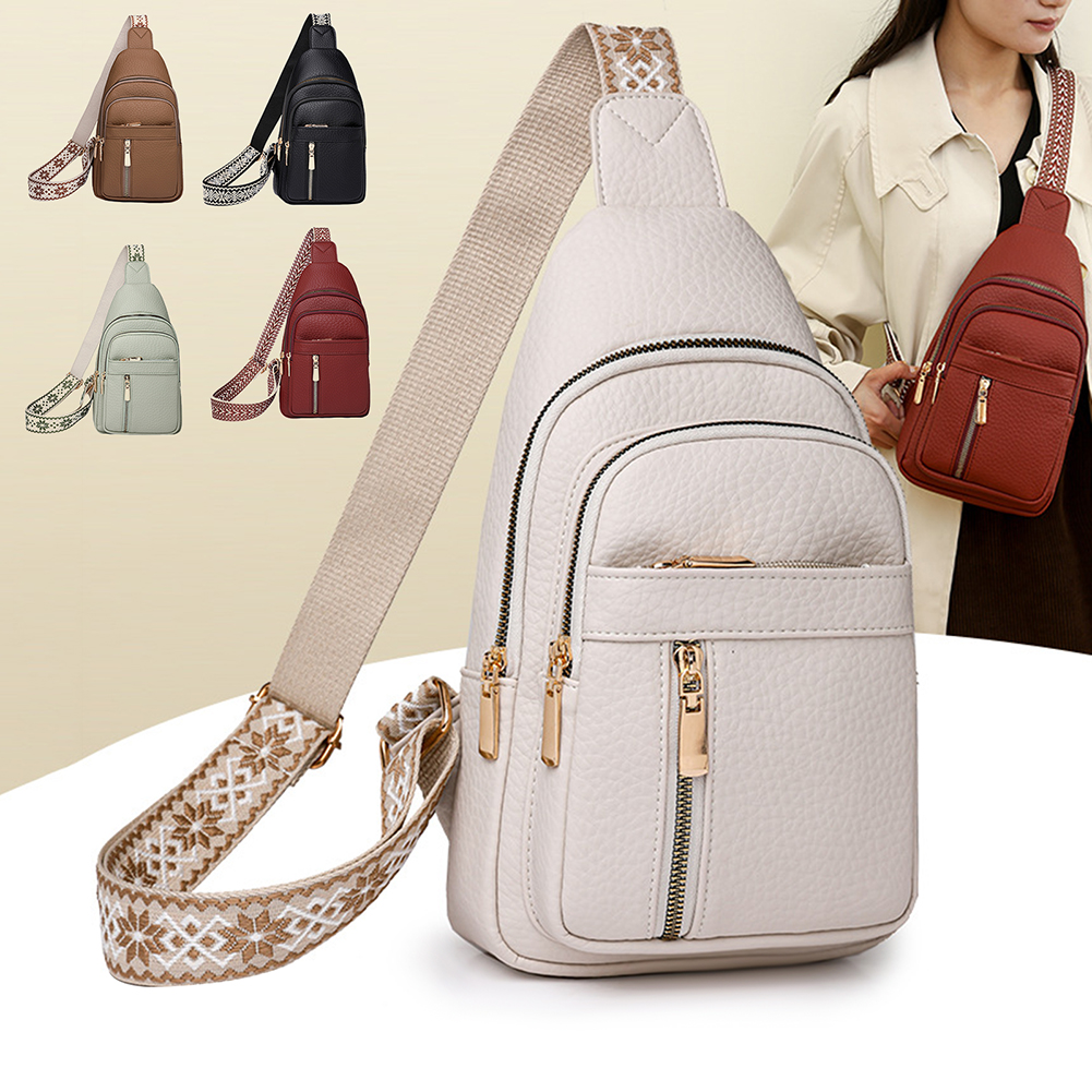 แฟชั่น Casual กระเป๋าคุณภาพสูงไหล่กระเป๋าผู้หญิงกระเป๋า Crossbody Pu หนังกันน้ํา Messenger กระเป๋าสําหรับเดินทางขี่จักรยาน