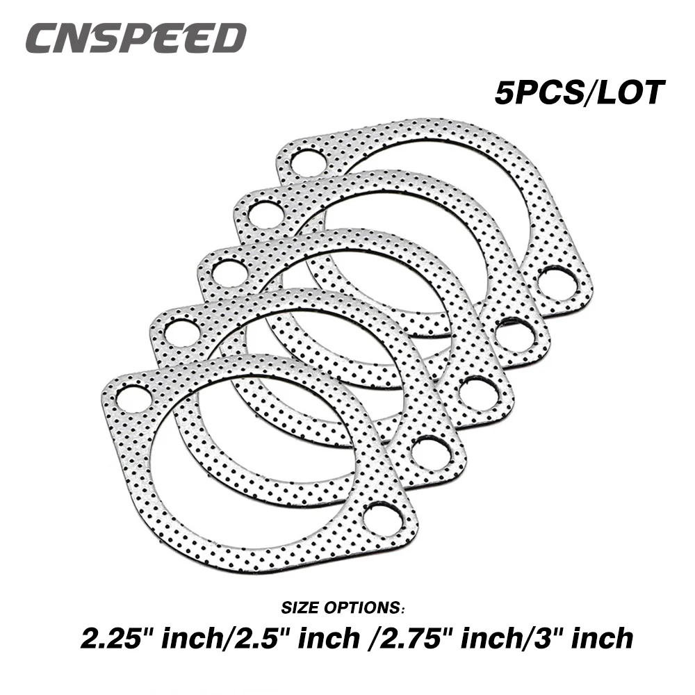 CNSPEED 5 unids/lote 3,11 pulgadas 79mm junta de tubo de escape para silenciador junta de escape YC 101148