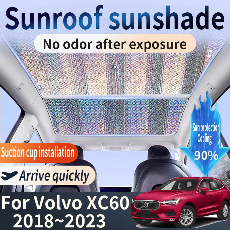 Auto Onderdeel Voor Volvo Xc60 2018 2019 2020 2021 2022 2023 Auto Zonnedak Zonnescherm Warmte Isolatie Zonwering Koeling Accessoires
