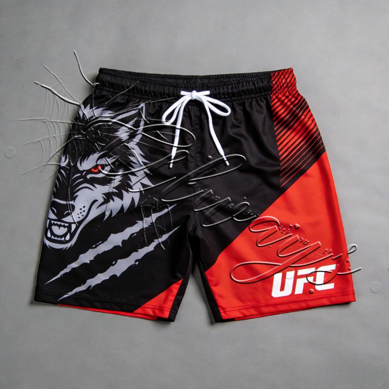 2026 Zomer Nieuwe UFC Enthousiast Worstelen Sanda Boksen Snelheid Droge Shorts Heren MMA Fitness Ademend Zweetabsorberende Shorts