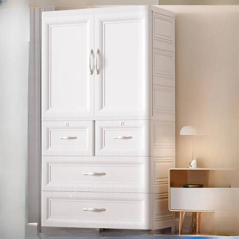 Organizador de plástico crianças guarda-roupas armário quarto crianças guarda-roupas cabides penderie enfant quarto móveis mr50cw