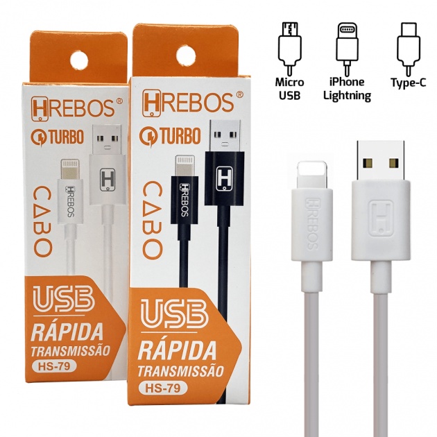 Cabo Carregador Tipo Micro Usb Type C Original Celular