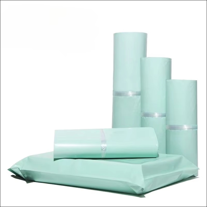 20PCS Courier กระเป๋าสีเขียวบรรจุภัณฑ์จัดส่งกระเป๋ากันน้ํา Self Adhesive Seal POUCH Mailing กระเป๋าพลาสติกกระเป๋าขนส่ง