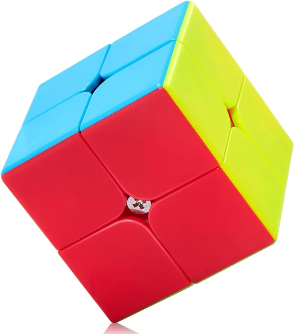 Qiyi Qidi S2/W 2x2x2 Magic Cube Bez naklejek Mofangge 2x2 Speed ​​Cubes Szybkie i gładkie obracanie Solidne Trwałe i bez naklejek Matowe