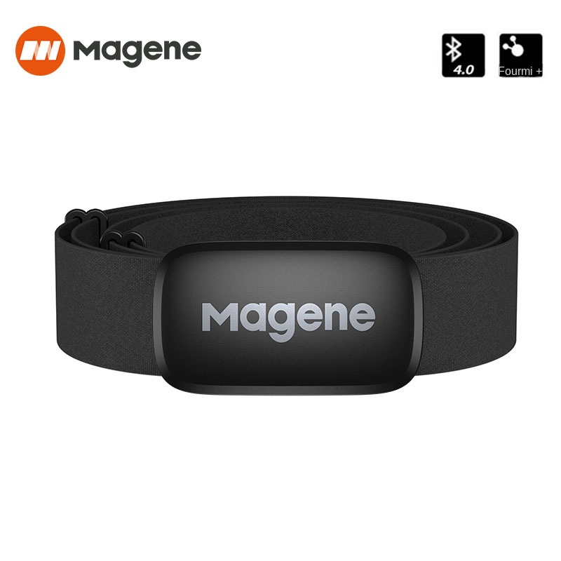 Magene Mover H64 capteur de fréquence cardiaque double Mode ANT Bluetooth avec sangle pectorale ordinateur de cyclisme vélo pour moniteur de sport Wahoo Garmin