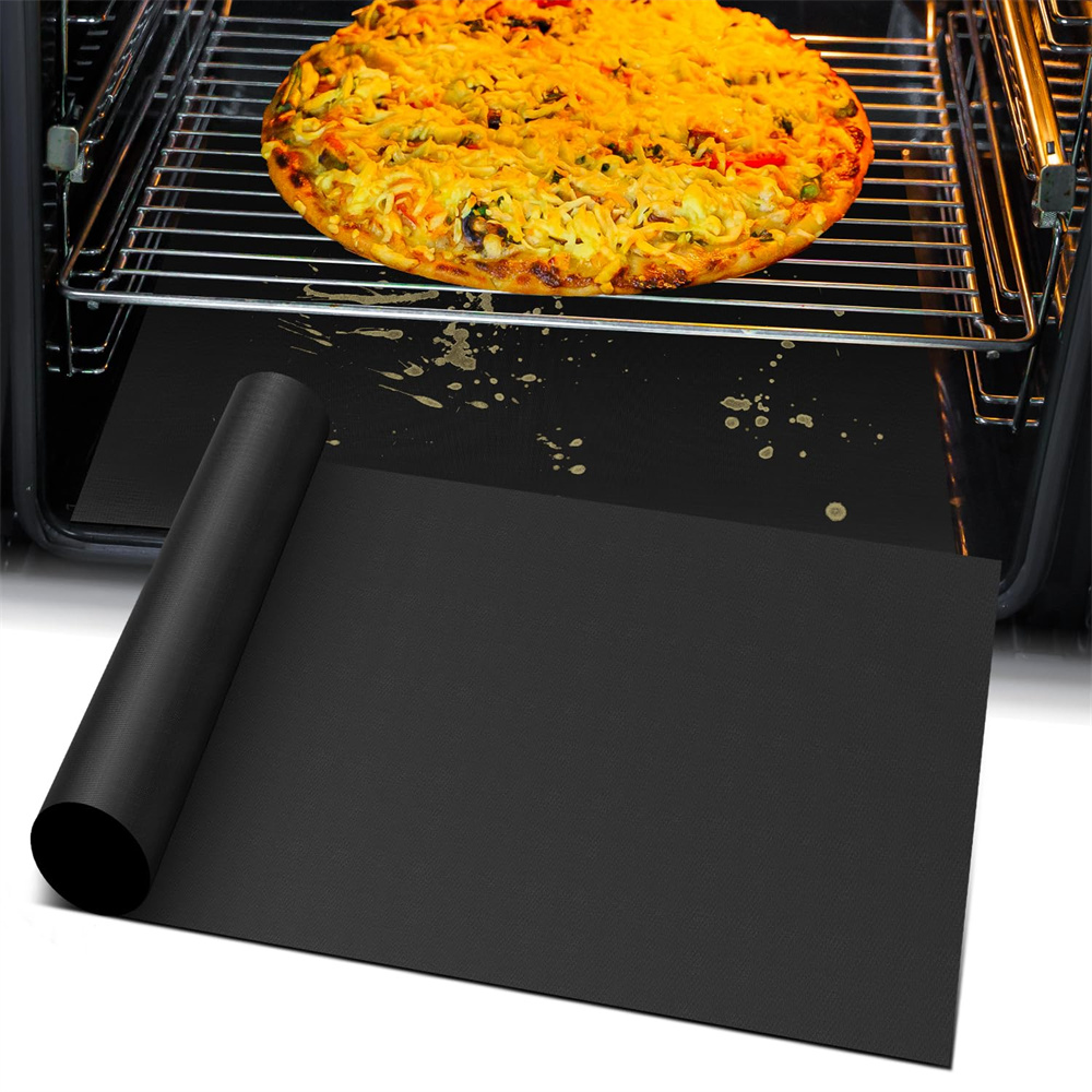 Reutilizável antiaderente Teflon Protector Mat, Forros de forno para fundo de gás elétrico, Esteiras de grelha resistentes ao calor