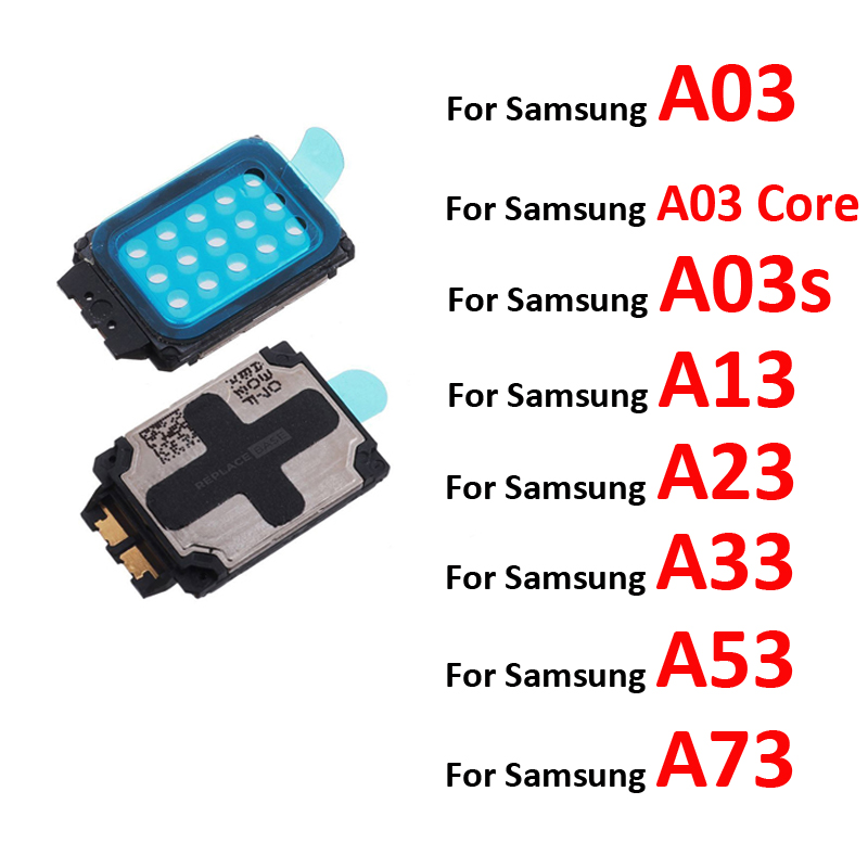 Alto-falante do telefone para samsung a03 core a03s a13 a23 4g a33 a53 a73 5g novo fundo música campainha alto-falante cabo flexível