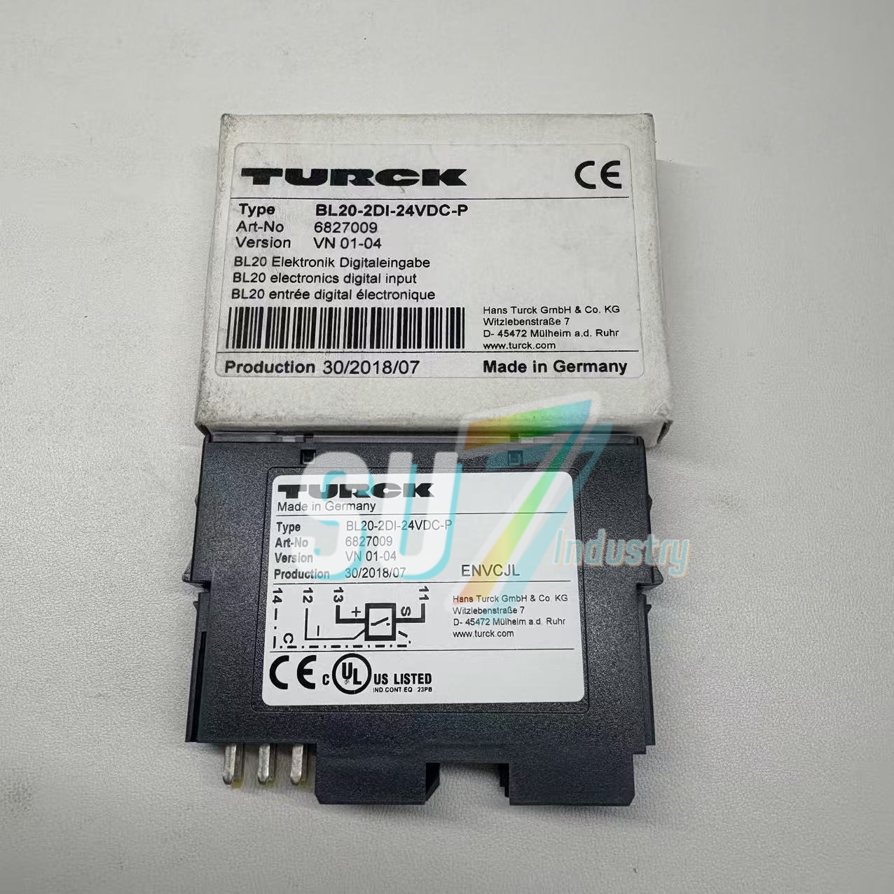 PLC-module Nieuwe originele BL20-2DI-24VDC-P 6827009 BL20-4DO-24VDC-0.5A-P 6827023