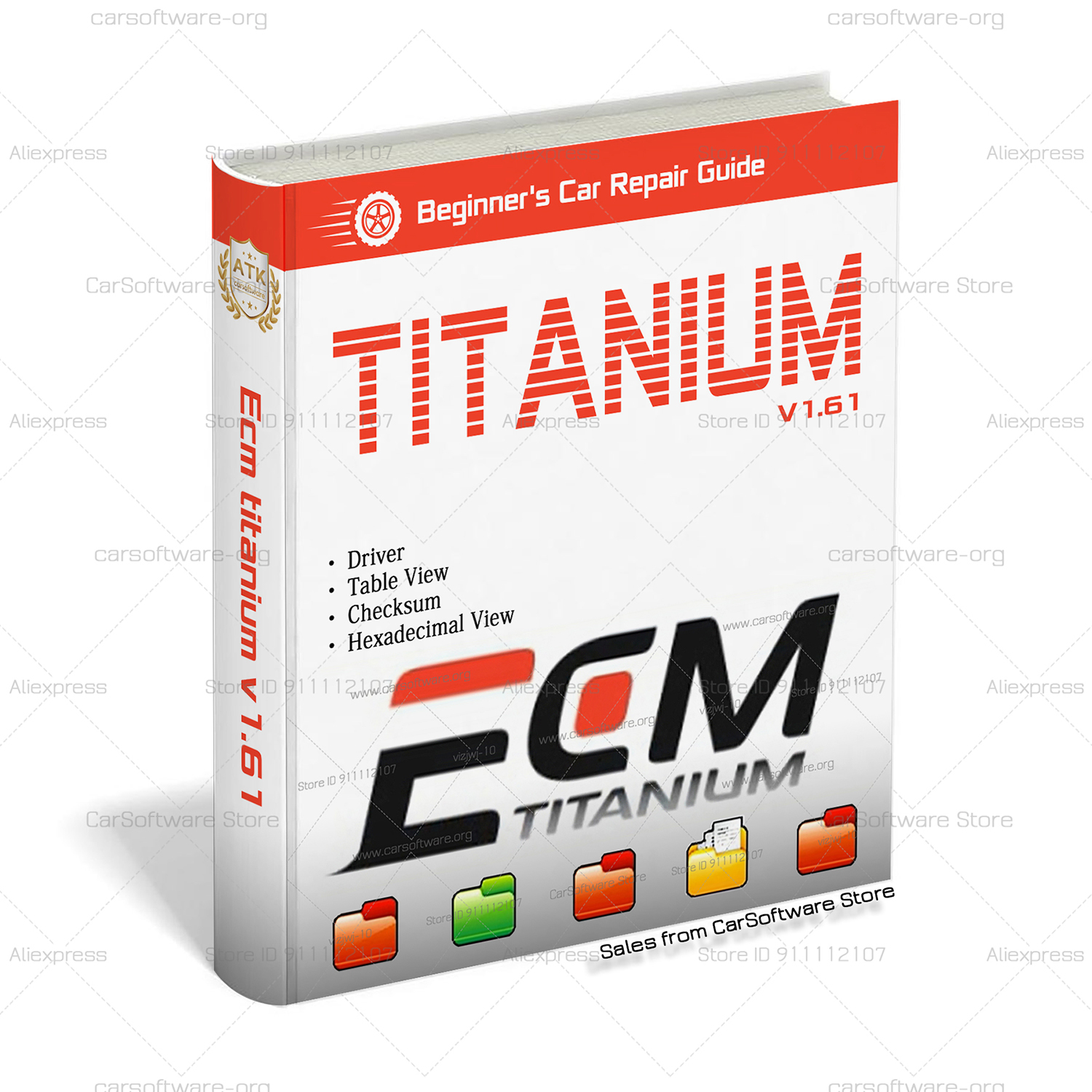 2025 Горячий ECM TITANIUM 1.61 с драйвером 26000+ Драйверами ECM 18259+ для электронного инструмента Для KT-/ AG и K- ESS V2 Отправить ссылку или Cd или USB