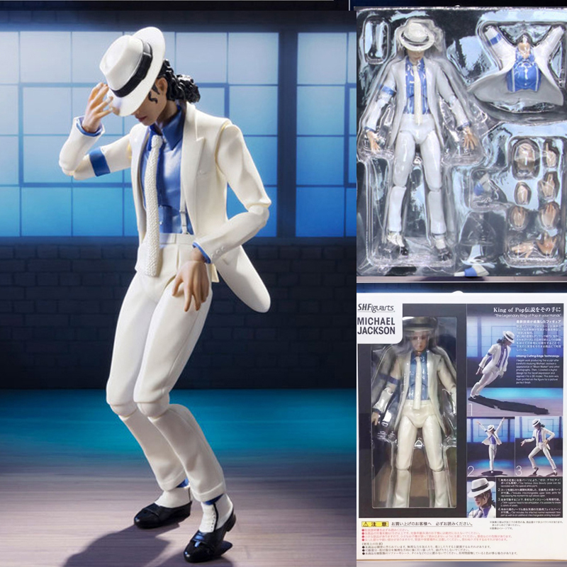 Michael Jackson lisse criminelle Moonwalk figurine modèle jouets Michael Jackson MJ Thriller Joint mobile cadeau de noël