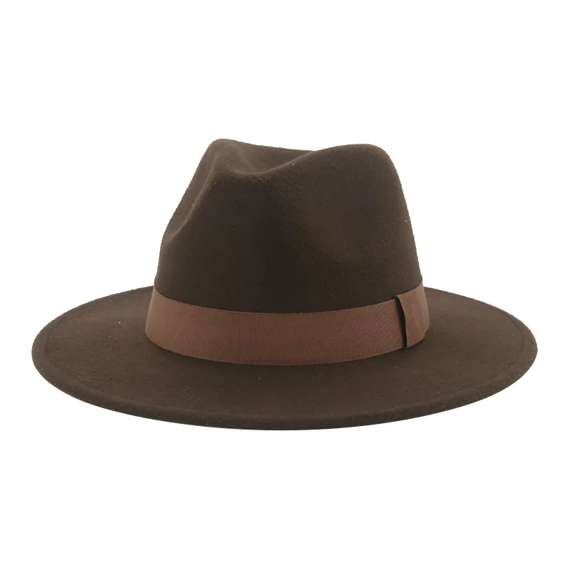 Cappelli per le donne Fedora cappello da donna uomo classico Panama abito formale chiesa matrimonio decorare donna cappello invernale Sombreros De Mujer