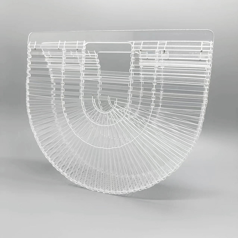 Sac à main de luxe pour femmes, fourre-tout de marque célèbre, sacoche de plage transparente, pochette de soirée en acrylique, nouvelle collection VIP
