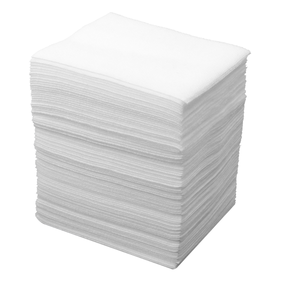 300 Uds. Toallitas de papel de algodón no tejidas blancas sin pelusa herramientas de maquillaje esponja de gasa no tejida utilizada para el cuidado de heridas heridas de maquillaje de algodón