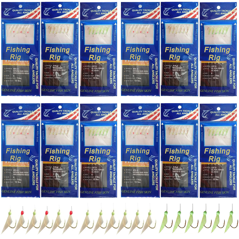 Appâts de pêche en eau douce et salée, 200 paquets