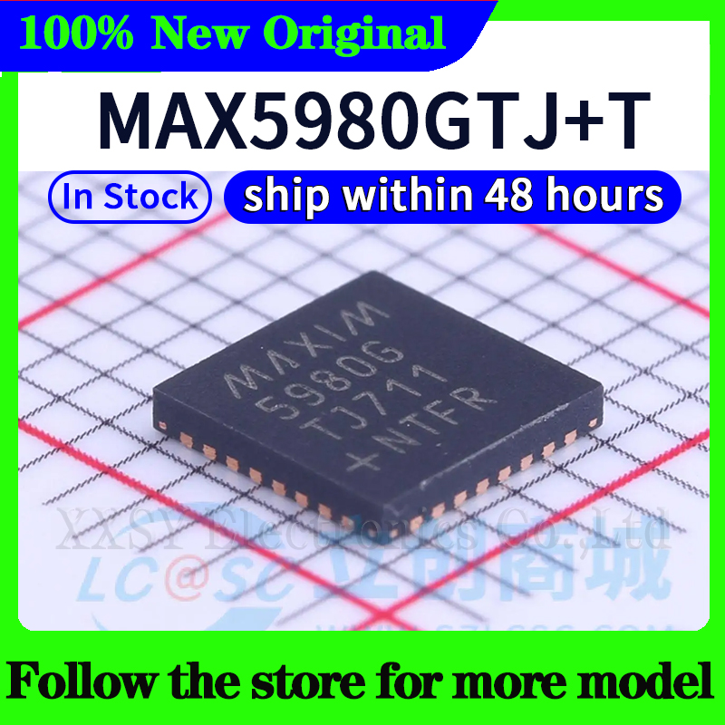 MAX5980GTJ+T 5980G В наличии 48-часовая доставка