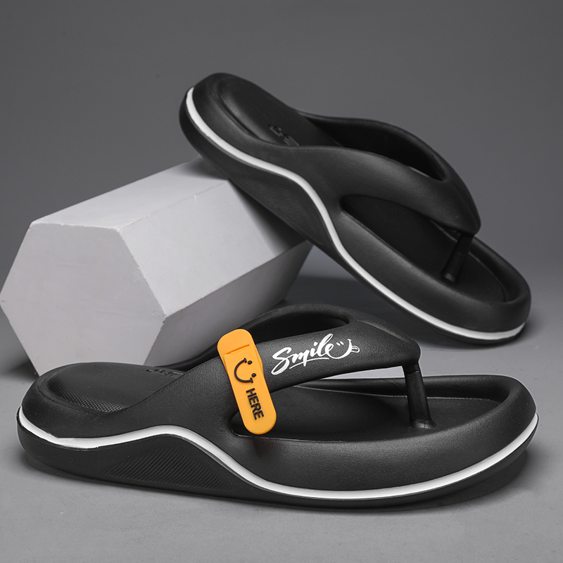 Heren Platform Slippers Zomer Zachte Zool Eva Slippers Voor Heren Outdoor Casual Strandschoenen Thuis Antislip Badkamer Glijschoenen
