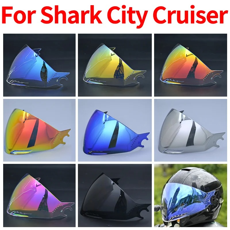 Visor For City Cruiser Replacement Lens Accessories Capacete Windshield visors goggles For Shark 