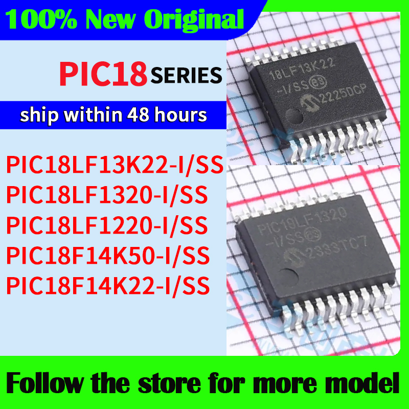 PIC18LF13K22-I/SS PIC18LF1320-I/SS PIC18LF1220-I/SS PIC18F14K50-I/SS PIC18F14K22-I/SS Alta calidad Nuevo