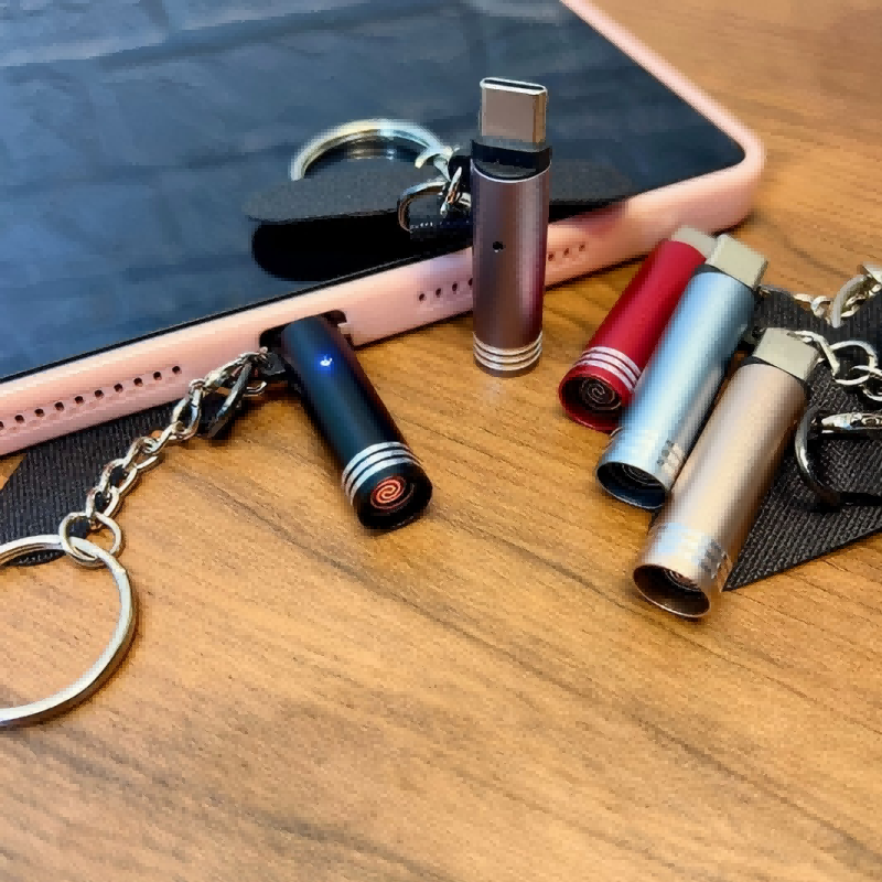 อะแดปเตอร์จุดบุหรี่แบบ USB-C ขนาดเล็ก สำหรับโทรศัพท์มือถือ จุดบุหรี่กลางแจ้ง ปลอดภัย พร้อมฟังก์ชั่นเป่าลม